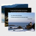 3 cartes "Rivage" + enveloppes