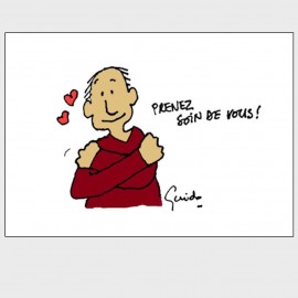 5 cartes « Prenez soin de vous » 